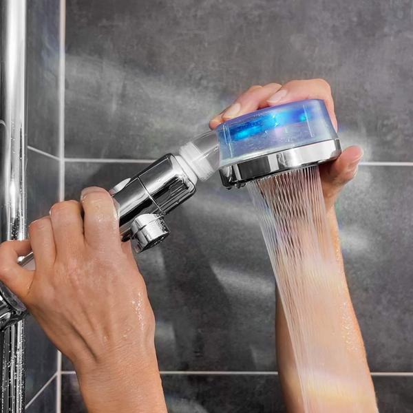 Aquadon EcoTornado zuhanyfej,  , kék-kék