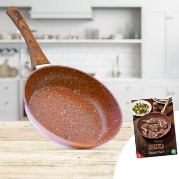 Livington Copper and Stone Pan 28 cm